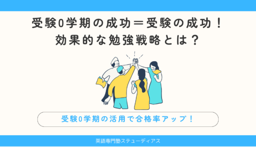 受験0学期の成功＝受験の成功！効果的な勉強戦略とは？